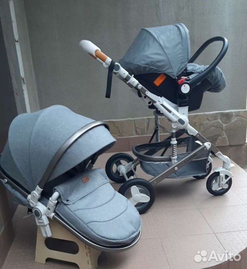 Новая коляска 3в1 В Коробке