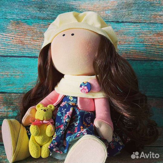 Интерьерная кукла ручной работы