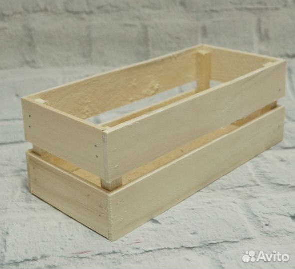 Ящик для композиций дерево 24,5*11,5*9см