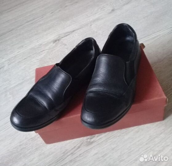 Туфли кожаные