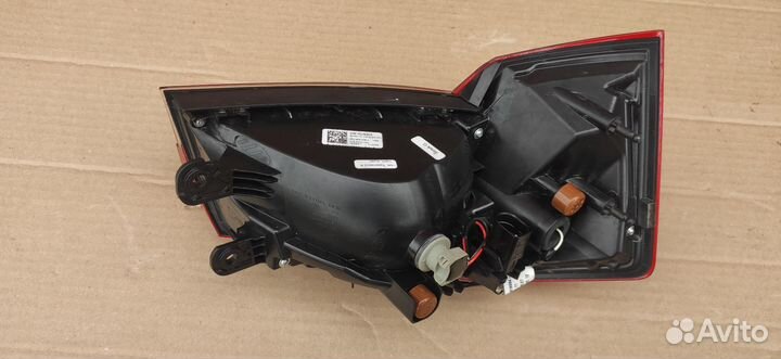 Фонарь задний Skoda Rapid 2