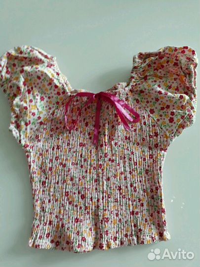 Пакет с одеждой для девочки