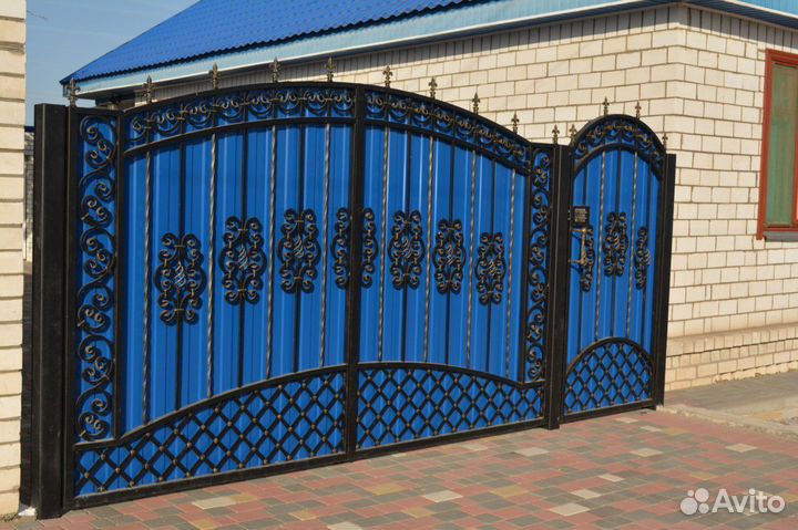 Кованые ворота