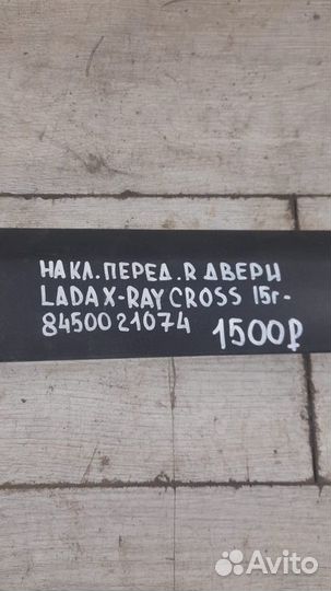 Накладка двери передняя правая LADA X-Ray Cross С