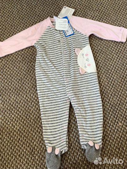 Вещи на малышку от 0 до 9 месяцев