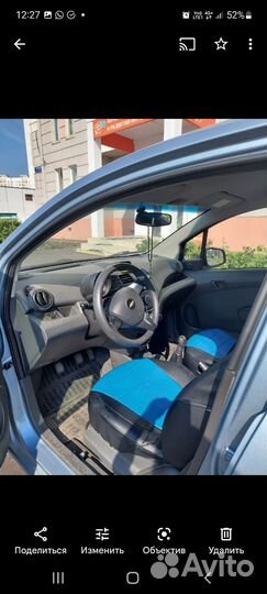 Chevrolet Spark 1.0 МТ, 2011, битый, 130 000 км