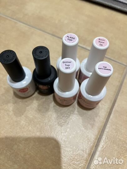 Гель-лаки, гель, топы, базы, фрезы, пушеры