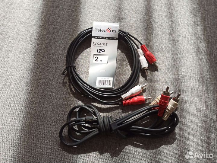 Переходник scart, RCA