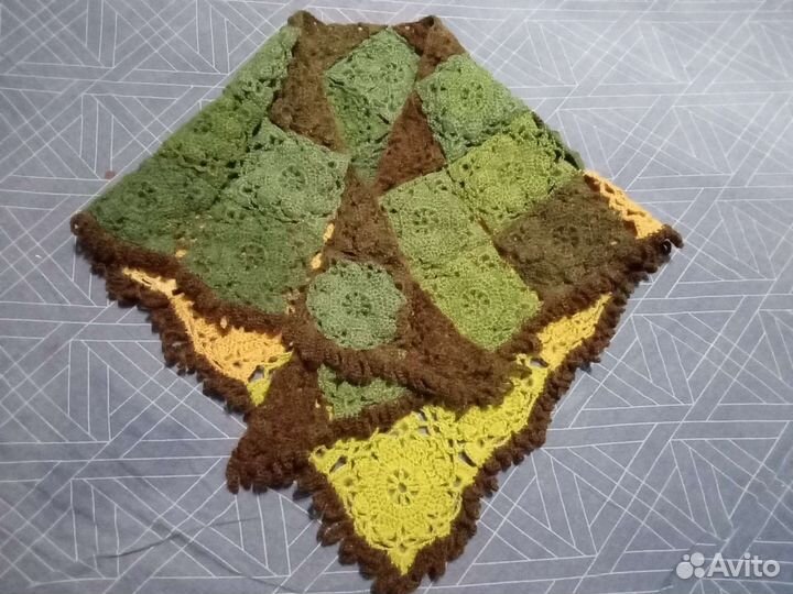 Платок шаль крючком