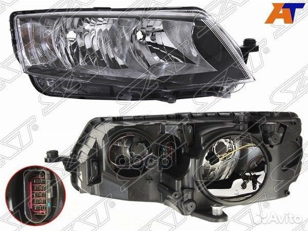 Фара skoda octavia 13-16 RH ST-665-1126R Sat