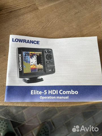 Эхолот Lowrance Elite-5 HDI Combo Operation Manual