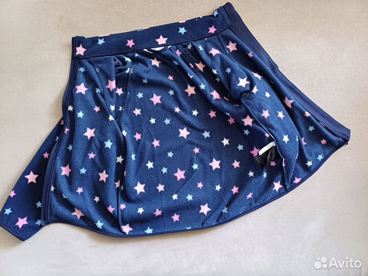 Флисовая кофта для девочки hm 122 128