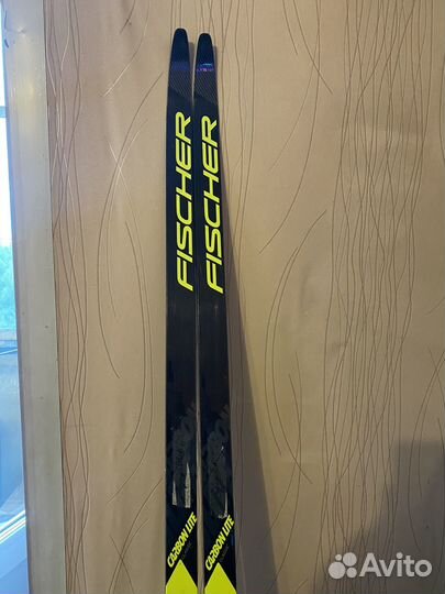 Лыжи беговые fisher carbonlite