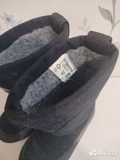 Сапоги зимние детские kuoma 27
