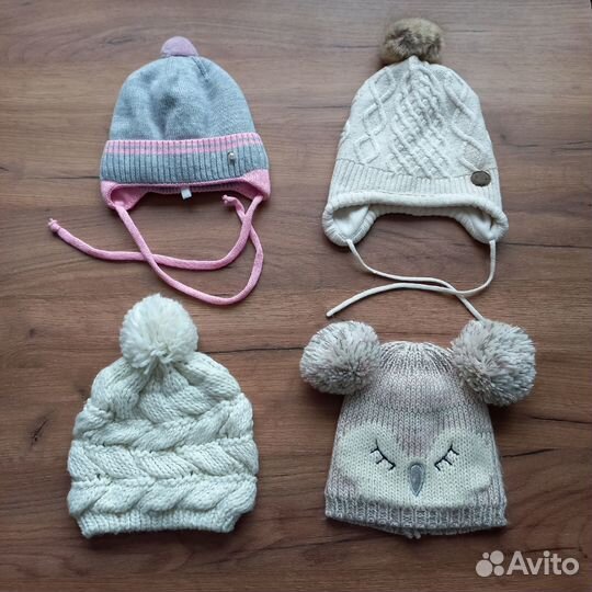 Зимние фирменные шапки 48-52