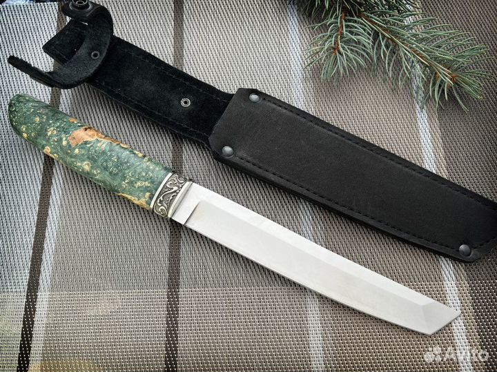 Японский нож большой сталь Х12мф