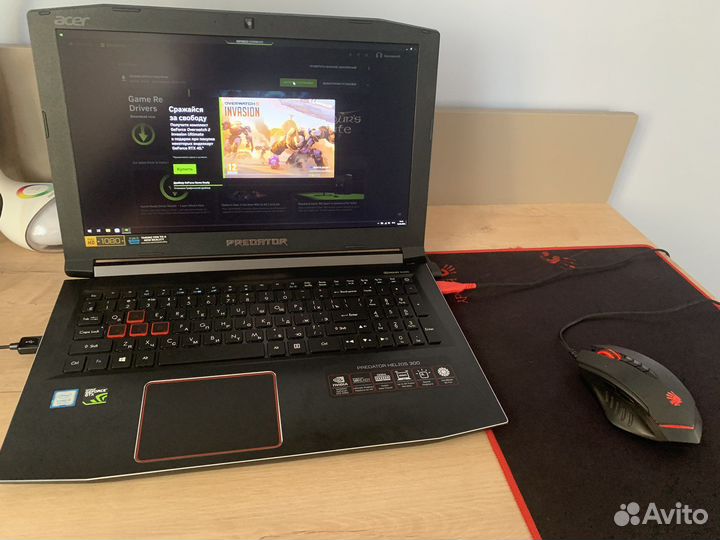 Игровой ноутбук acer predator helios 300