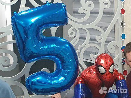 Шарики 5 лет Человек паук