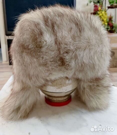 Шапка женская из песца