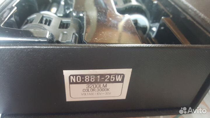 Автолампы LED H27 3200lm 3000К*