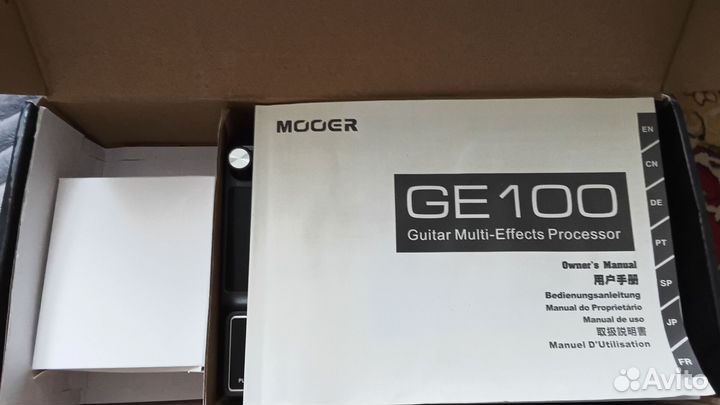 Гитарный процессор mooer ge 100