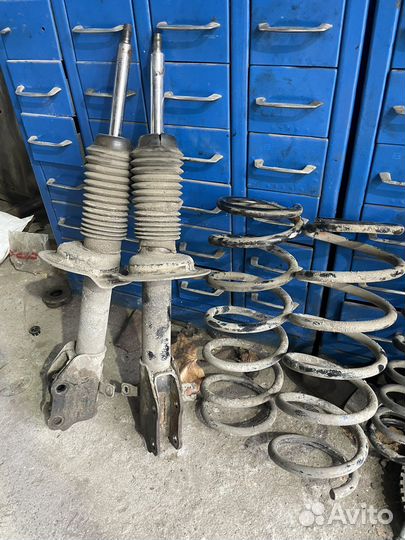 Мазда сх 7 амортизаторы и пружины комплект бу
