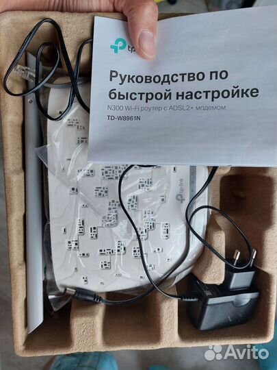 Adsl2+ роутер TP-link TD-W8961N