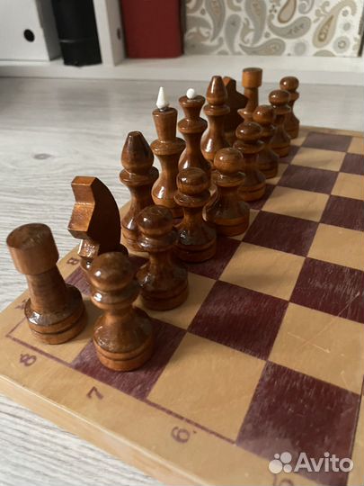 Шахматы деревянные