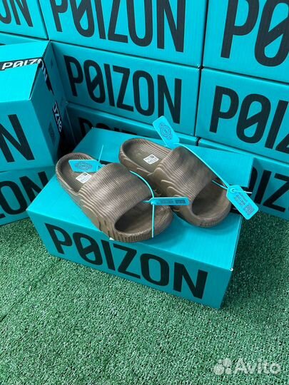 Слайды Adidas Adilette Коричневые Оригинал Poizon