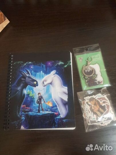 Набор тетрадь с наклейками 