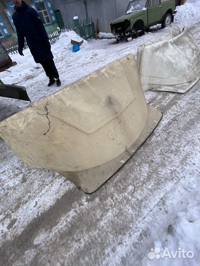 Корона спойлер на крышу газель