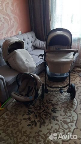 Прогулочная коляска 3 в 1 бу