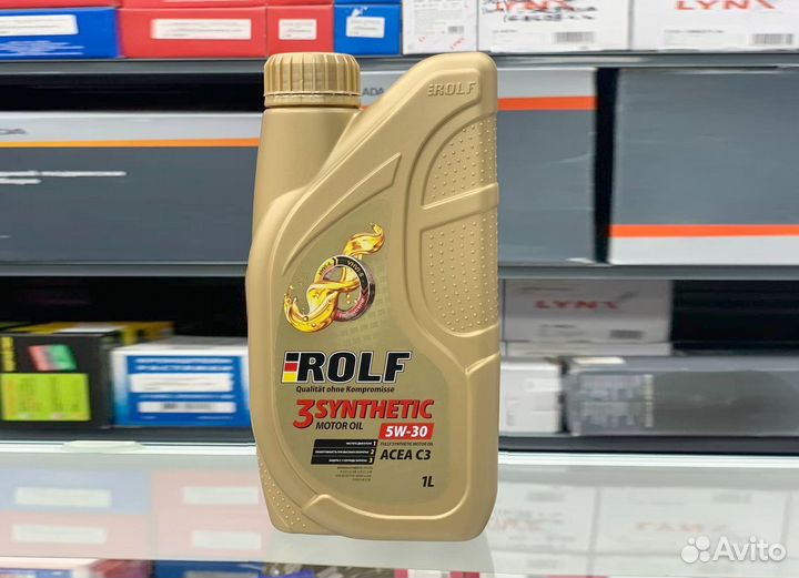 Масло моторное rolf 3synthetic SAE 5W-30 С3 1 л