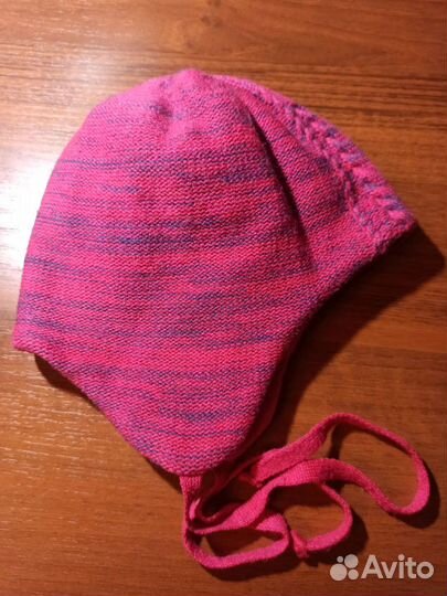 Шапка зимняя для девочки 48-50