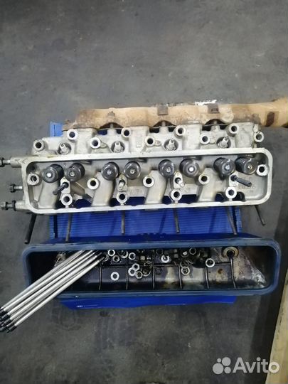 Головка блока газ-66, паз дв.змз-511, 513, 523 в с
