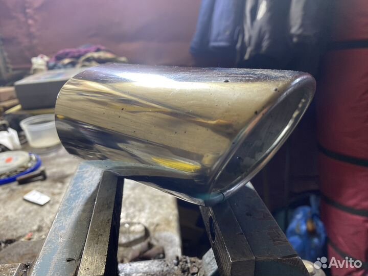 Насадка на глушитель toyota raf 4