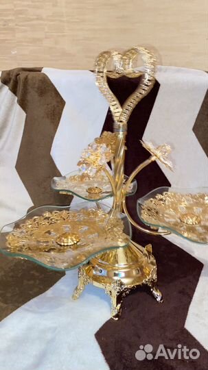 Конфетница ярусная на подарок