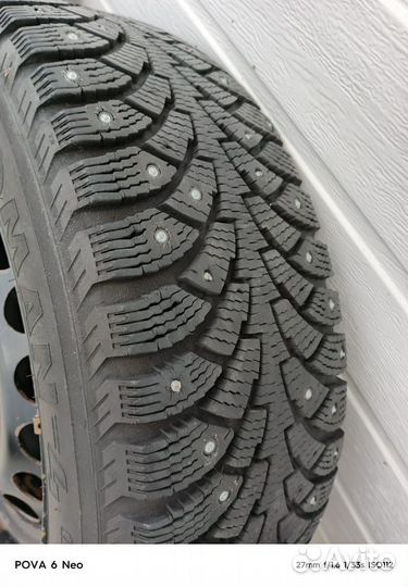 Колеса зимние шипованные Nordman 4 205/60 R16