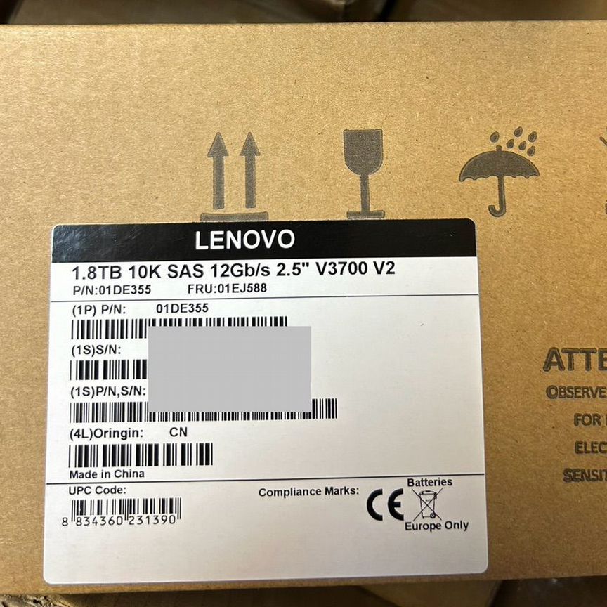 [01DE355] Жесткий Диск Lenovo 1.8tbv3700 V2