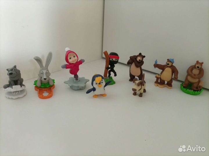 Игрушки из киндер сюрприза, шаров чупа-чупс