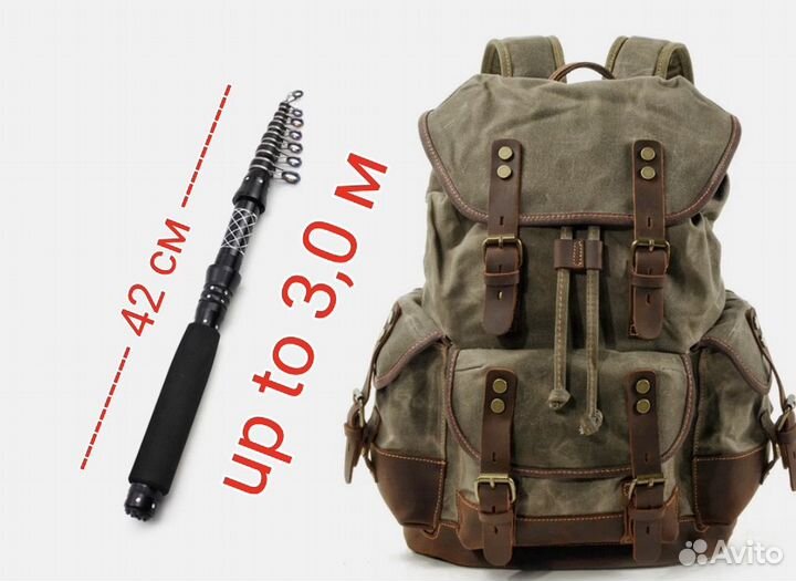 Удочка карбоновая 3 метра с катушкой