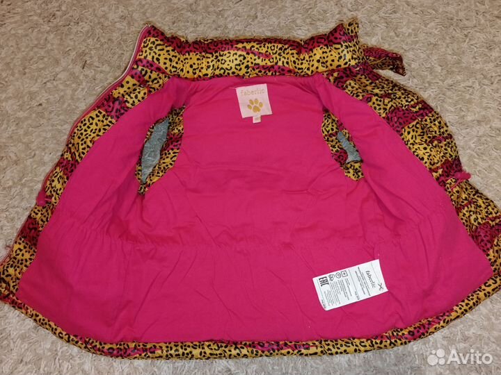 Жилетка для девочки теплая 98