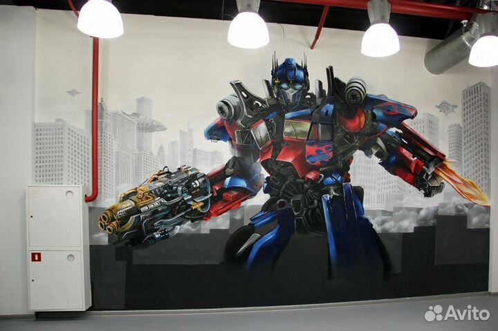 Граффити оформление (художественное)