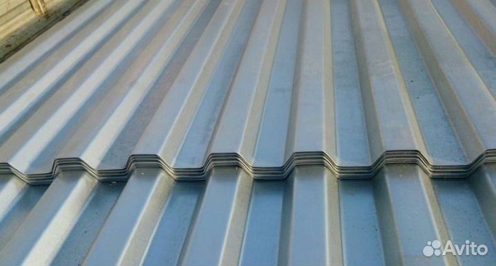 Оцинкованный профнастил С21 6х1,05м