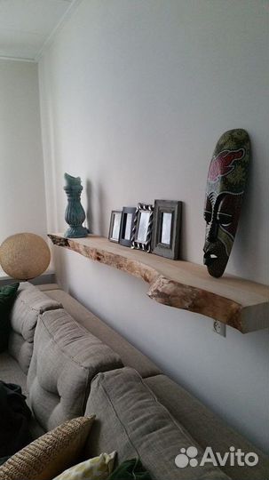 Полка настенная в стиле лофт