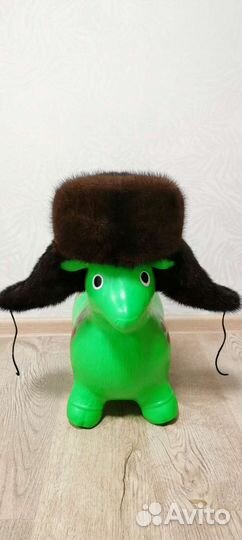 Мужская шапка 60 р-р из меха норки