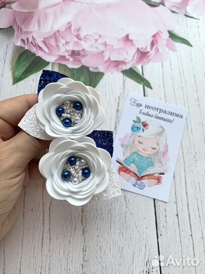 Аксессуары для волос ручной работы