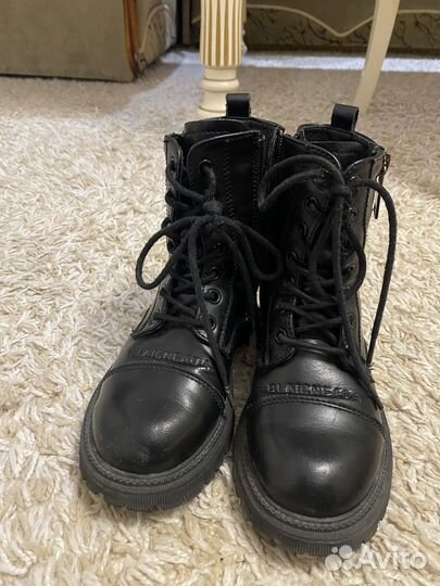 Ботинки демисезонные для девочки 28 размер