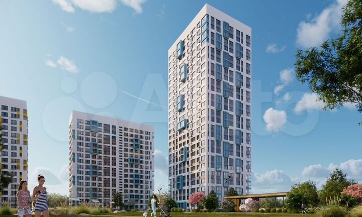2-к. квартира, 59,4 м², 14/18 эт.