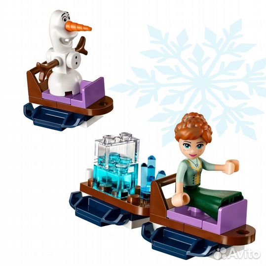 Конструктор Frozen Замок Эльзы Аналог Lego